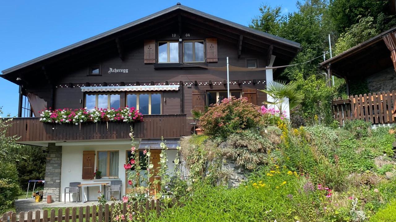 Chalet Acheregg 벤겐 외부 사진