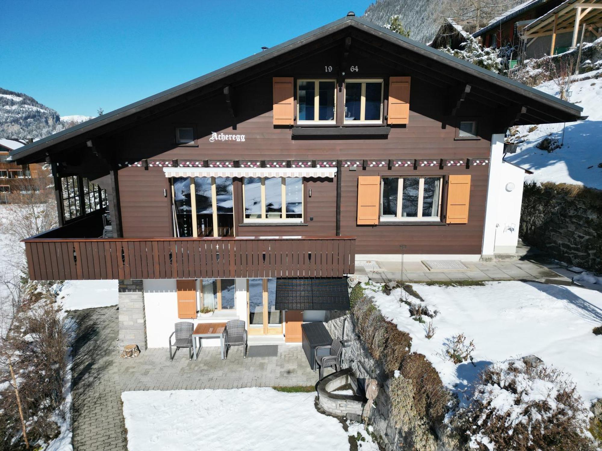 Chalet Acheregg 벤겐 외부 사진